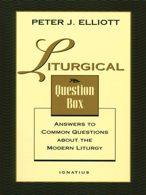 cover image of Liturgical Question Box